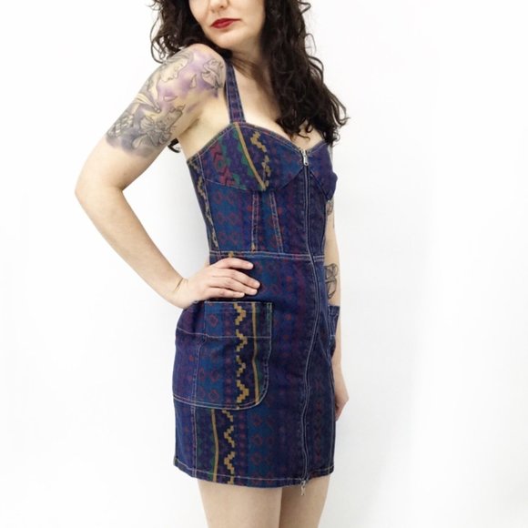 Marc By Marc Jacobs Dresses & Skirts - Marc by Marc Jacobs Diamond Denim Dress Size 2